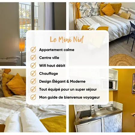 Mini Nid - Centre - Wifi - Equipe - Cosy