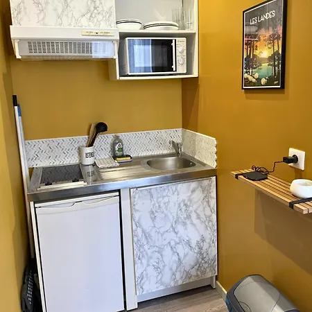 Apartamento Mini Nid - Centre - Wifi - Equipé - Cosy Dax