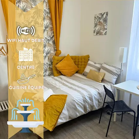 Mini Nid - Centre - Wifi - Equipe - Cosy Апартаменты