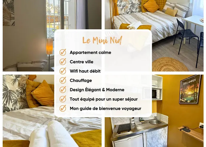 Mini Nid - Centre - Wifi - Equipe - Cosy