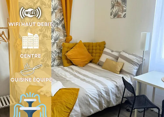 Mini Nid - Centre - Wifi - Equipe - Cosy アパート